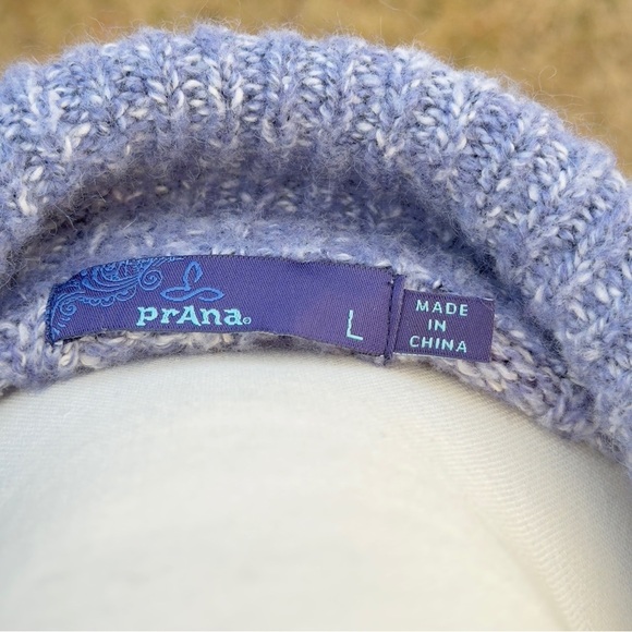 Prana The Angelica Duster Blue Size Large Chunky Sweater - Picture 9 of 11